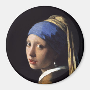 Imán El Chica con una perla por Johannes Vermeer