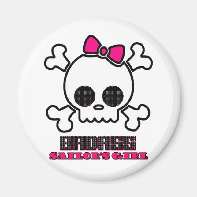 Imán El Chica de Badass Sailor (Frente)