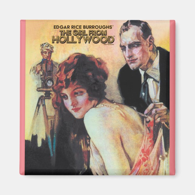 Imán El Chica de Hollywood Magnet (Frente)
