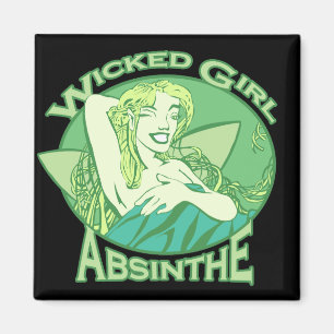 Imán El Chica malvado Absinthe Magnet