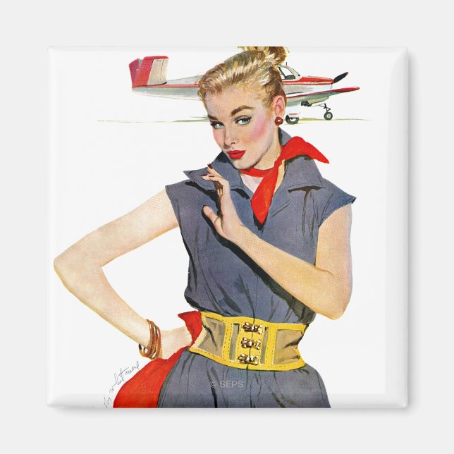 Imán El Chica que robó aviones (Frente)