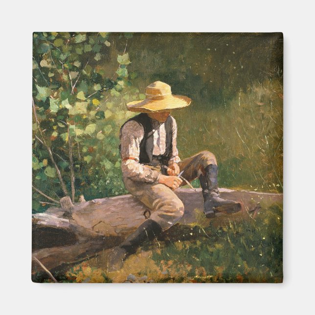 Imán El chico blanco (de Winslow Homer) (Frente)