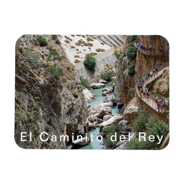 Imán El Chorro - El Caminito del Rey. Vista 1. (Horizontal)