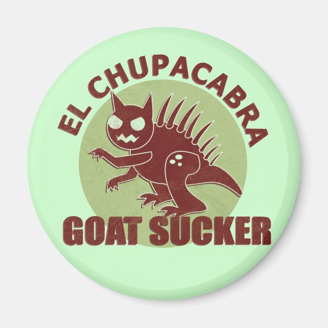 Imán El Chupacabra (Frente)