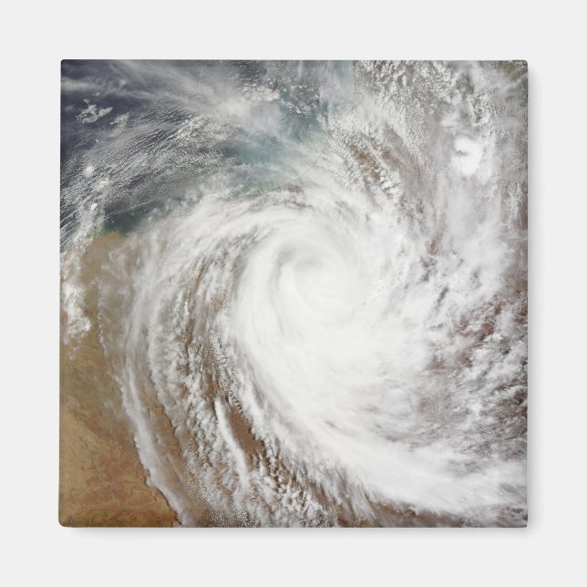 Imán El ciclón Laurence se mueve hacia el interior (Frente)