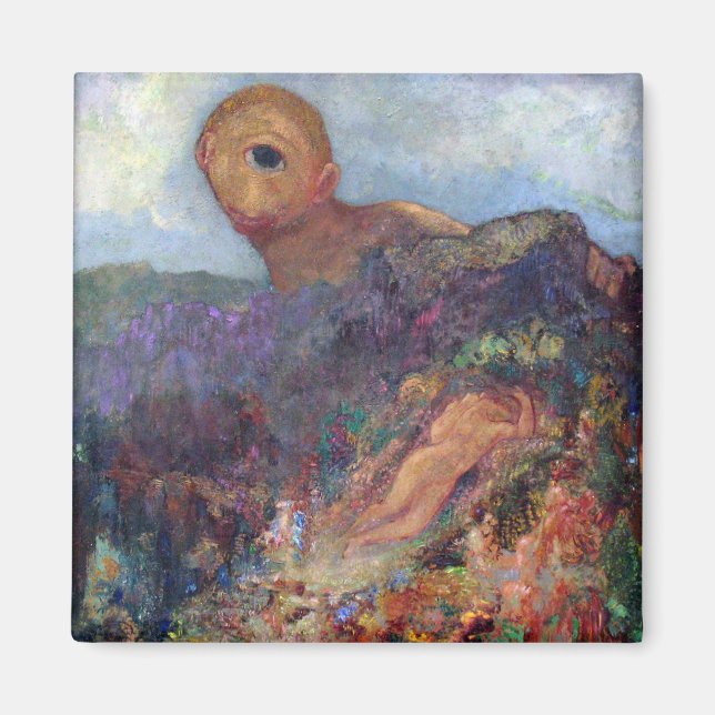 Imán El Cíclope, Redon, 1898-1900 (Frente)