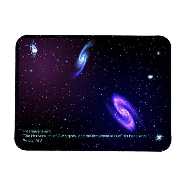 Imán El cielo (Horizontal)