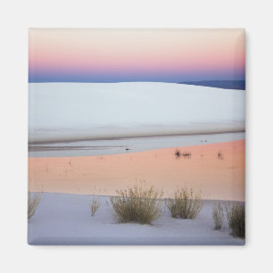 Imán El cielo del atardecer reflejado en la piscina de 