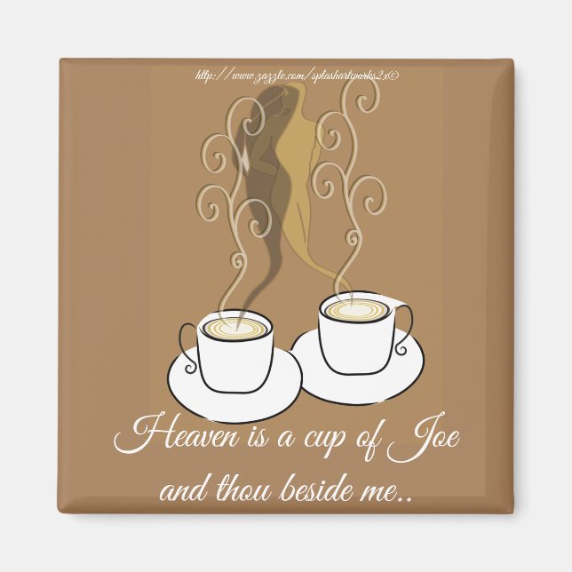 Imán "El cielo es..." (Frente)