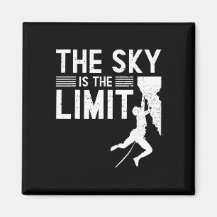 Imán El cielo es el límite - Escalada en roca deportiva