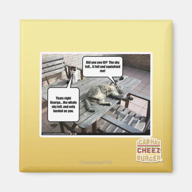 Imán El cielo está cayendo (Frente)