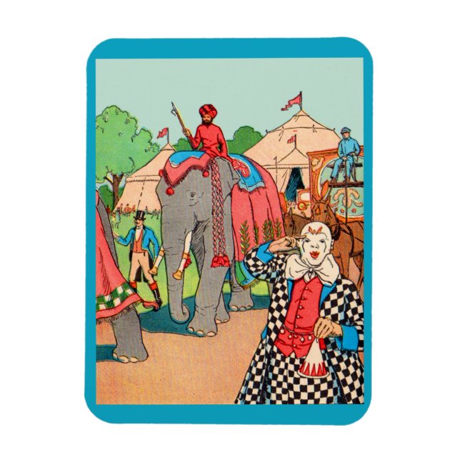 Imán El circo llega a la ciudad (Vertical)