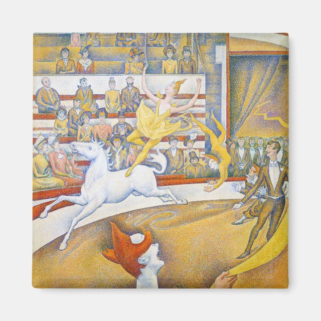 Imán El circo, Seurat (Frente)