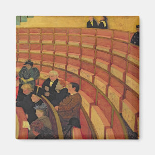 Imán El círculo superior en el teatro du Chatelet