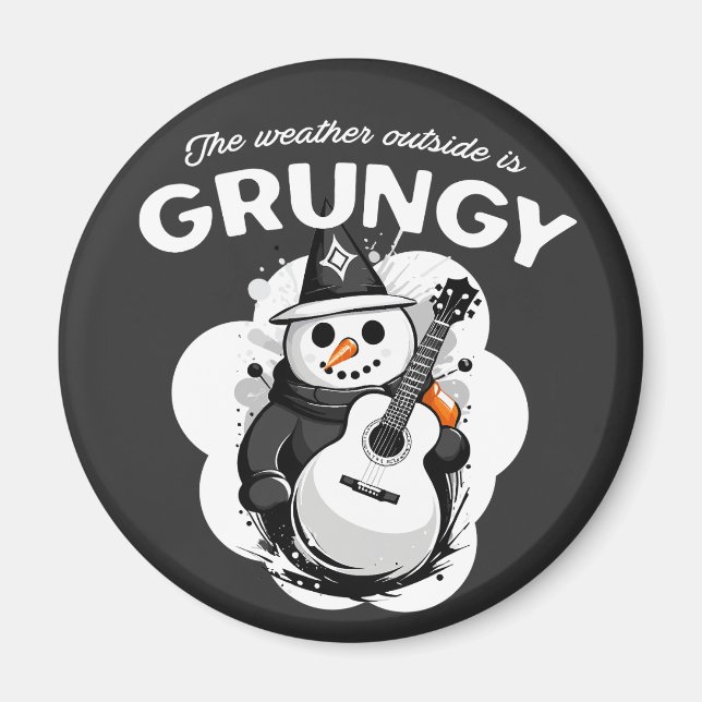 Imán El clima afuera es poco picante (Frente)