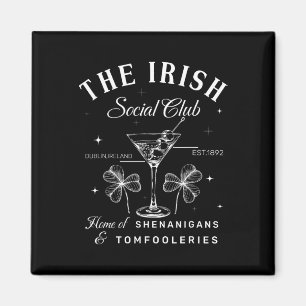 Imán El Club Social Irlandés Hogar de Traviesuras y Tom