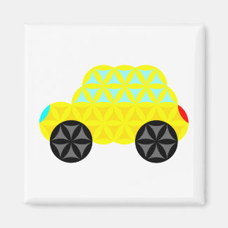 Imán El Coche De La Vida - Formas Sagradas A1.