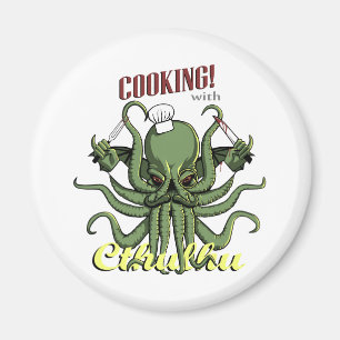 Imán El cocinar con Cthulhu