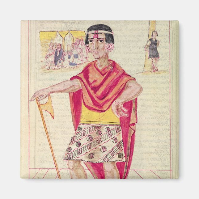 Imán El Codice Murua (Frente)