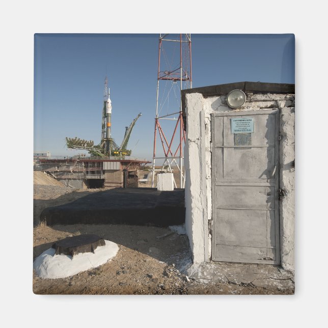 Imán El cohete Soyuz poco después de la llegada 2 (Frente)