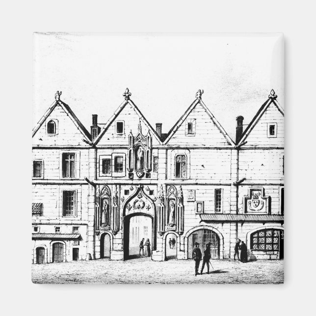 Imán El Colegio de Navarra en 1440 (Frente)