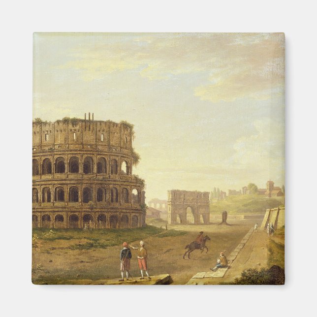 Imán El Coliseo, 1776 (aceite sobre lienzo) (Frente)