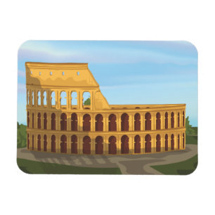 Imán El Coliseo De Roma