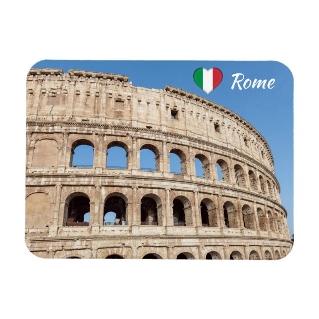 Imán El Coliseo en Roma, Italia (Horizontal)