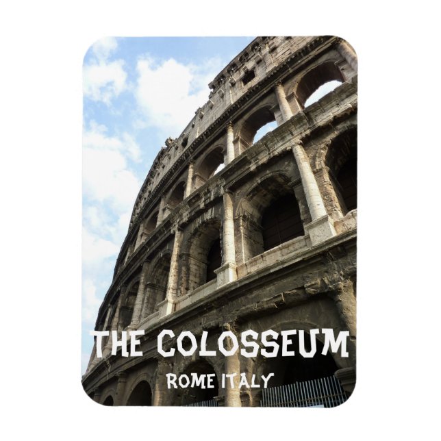 Imán El Coliseo Roma Italia (Vertical)