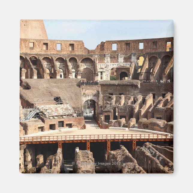 Imán El Coliseo romano o el Coliseo, originalmente (Frente)