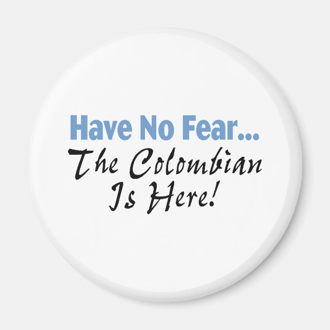 Imán El colombiano está aquí (Frente)