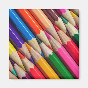 Imán el color dibujó a lápiz textura del fondo de los