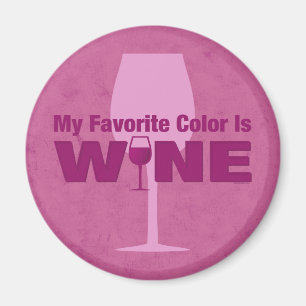 Imán El color favorito es el vino