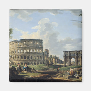 Imán El Colosseum y el arco de Constantina