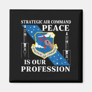 Imán El Comando Aéreo Estratégico Usaf La Paz De La Gue