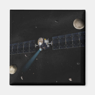 Imán El concepto del artista de la nave espacial del