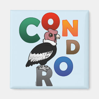 Imán El cóndor colorido
