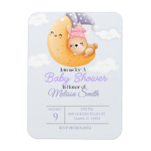 El Conejo Bebé y la Invitación de Baby Shower a la