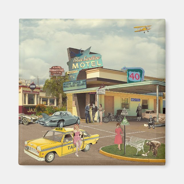 Imán El controlador del taxi (Frente)