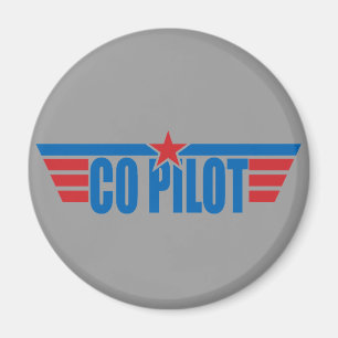 Imán El copiloto se va volando la insignia - aviación
