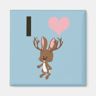 Imán El corazón de Jackalope