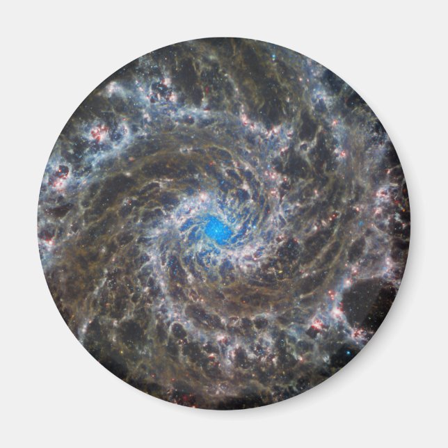Imán El Corazón Del Messier 74 (Frente)