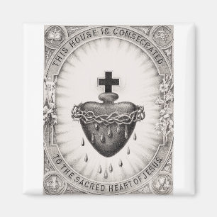 Imán El Corazón más sagrado de Jesucristo