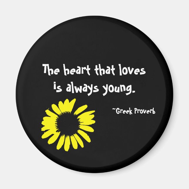 Imán El corazón que ama..." (Frente)