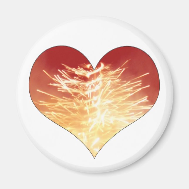 Imán el corazón se incendia (Frente)