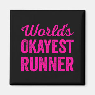 Imán El corredor más okey del mundo divertido sarcástic