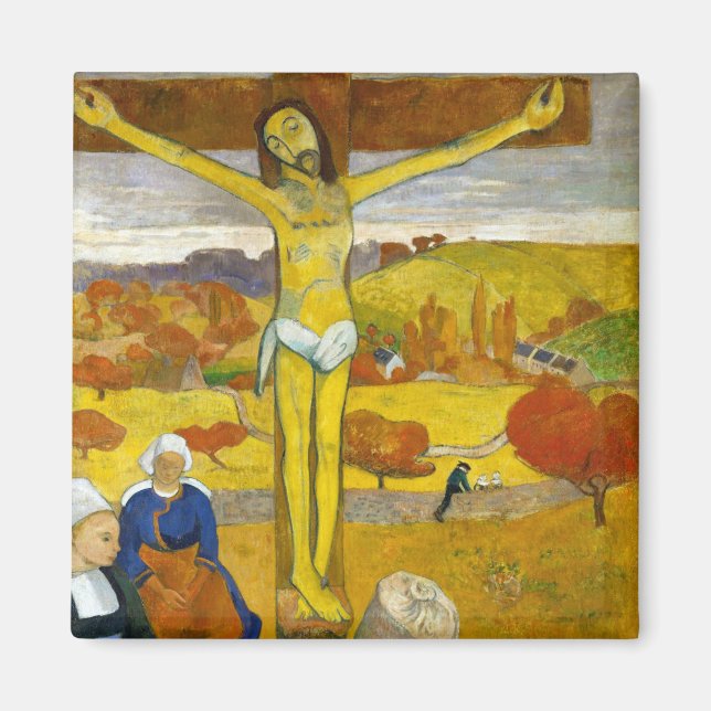 Imán El Cristo Amarillo, Gauguin (Frente)