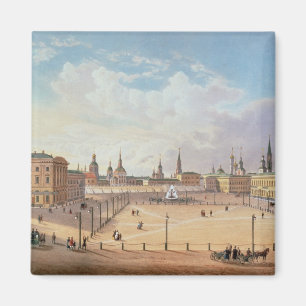 Imán El cuadrado del teatro en Moscú