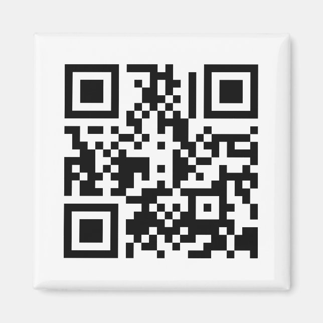 Imán El Cubo QR | Fridge Magnet (Frente)