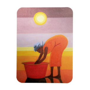 Imán El cubo rojo 2002